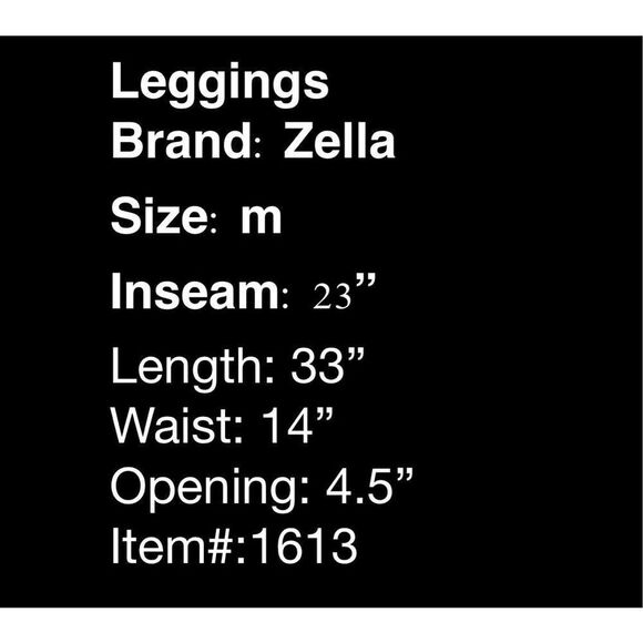 Zella leggings with x back - Picture 5 of 5